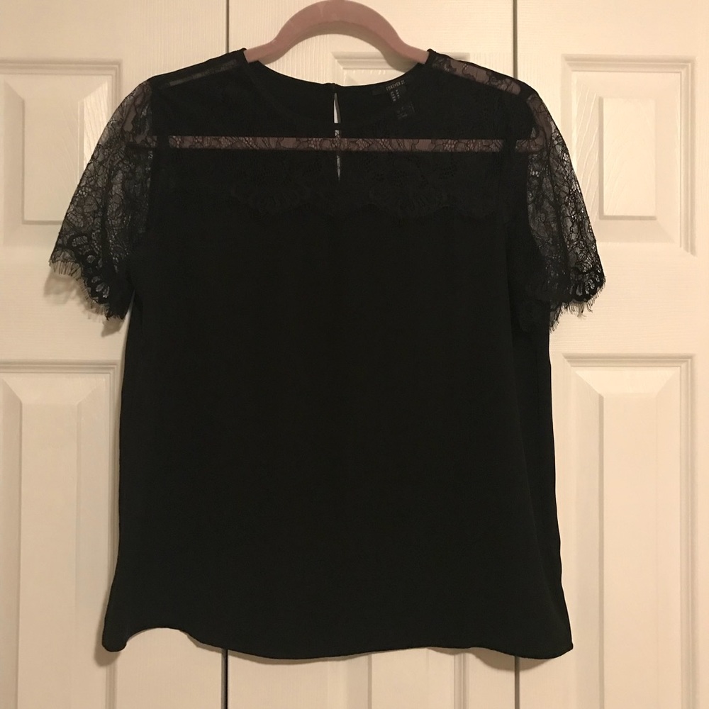 Black Lace Top